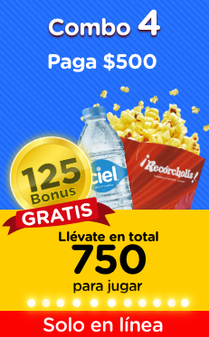 UPA Combo4. Recarga $500.